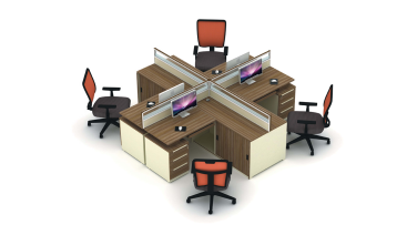 辦公屏風(fēng)卡位辦公桌分類、尺寸及價格